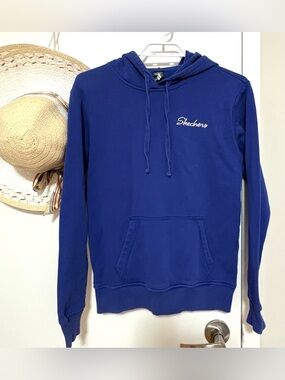 Skechers Girl Royal Blue Pullover Hoodie